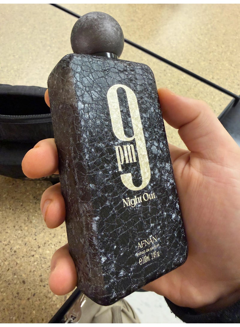 Afnan 9PM Night Out Extrait De Parfum for Genders, 100ml - Image 4